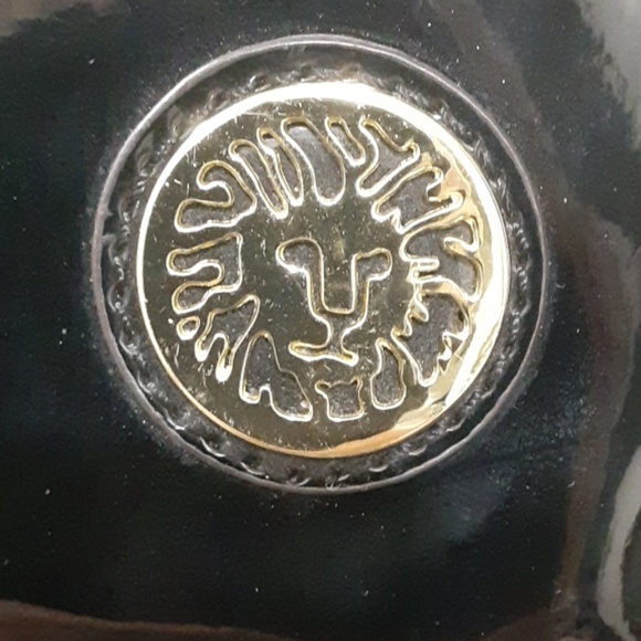 Anne Klein Purse Handbag Black Adjustable Strap - Picture 5 of 7